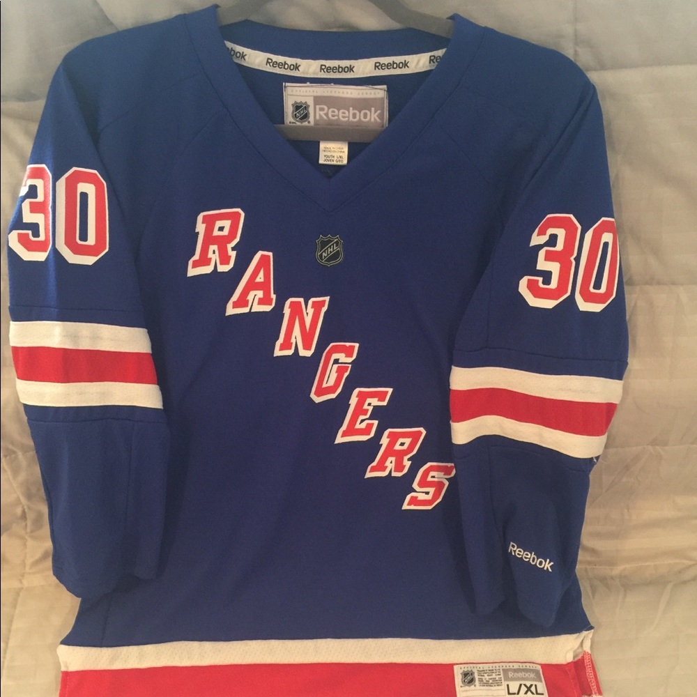 NY RANGERS LUNDQVIST YOUTH JERSEY